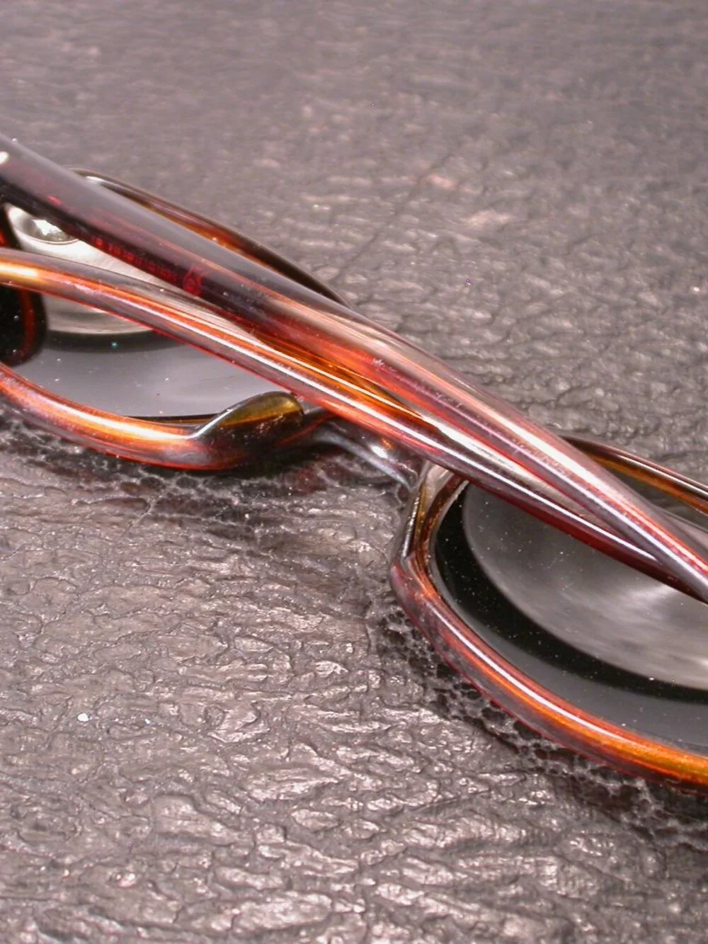 Vintage American Optical Tortoise Oval Sunglasses Made in USA